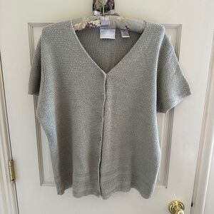LIZ CLAIRBORNE COMPANY/EMMA JAMES KNIT CARDIGAN/XL-EUC